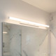 White 20W LED Vanity Light 2300lm IP40 Tri Colour 1140mm White 20W LED Vanity Light 2300lm IP40 Tri Colour 1140mm